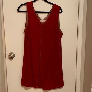Suede Mini Dress - & Kloth